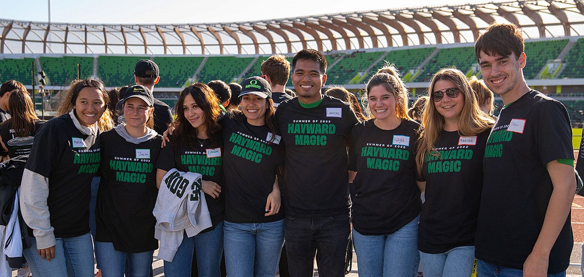 students at hayward premiere