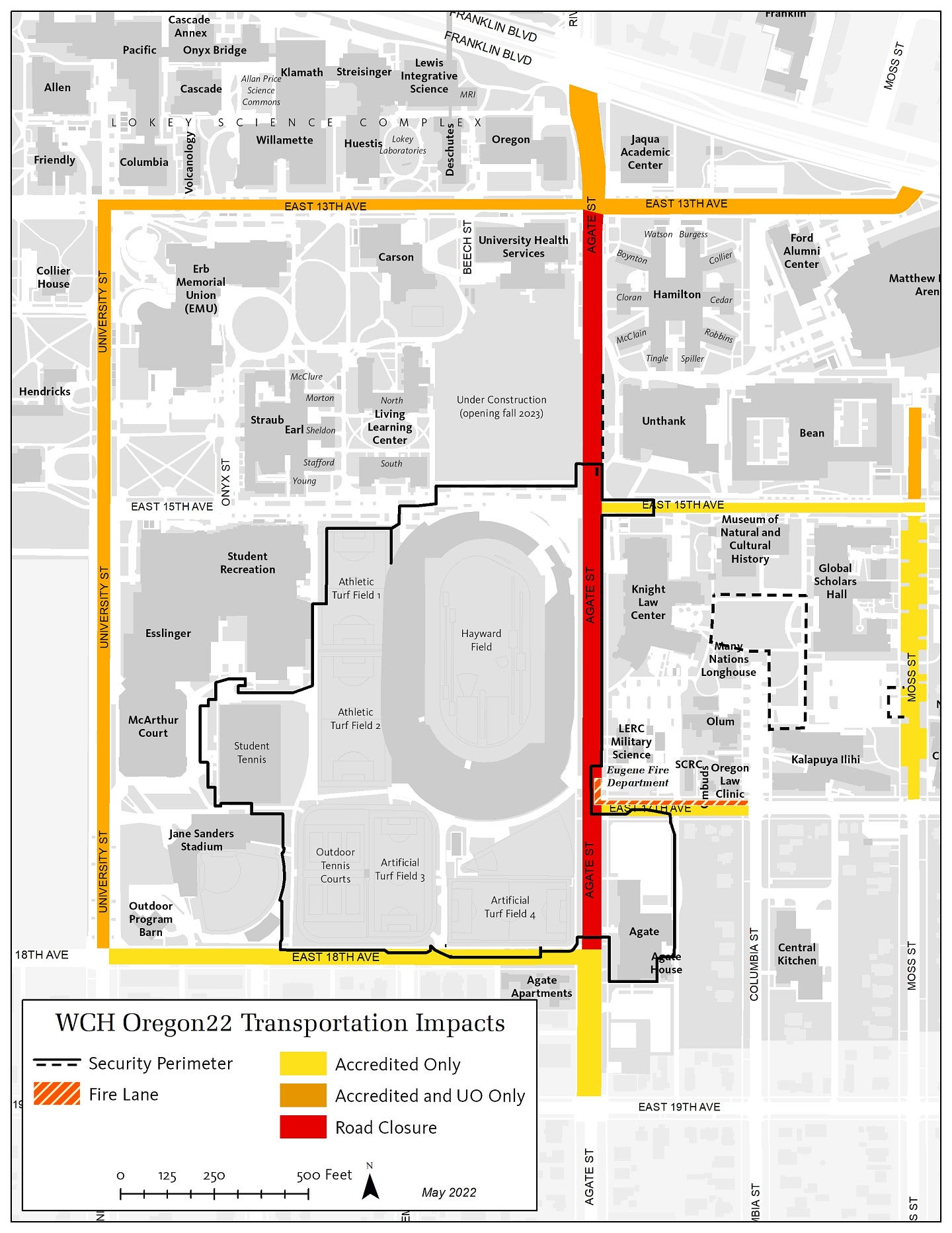 Main Campus Traffic Impacts